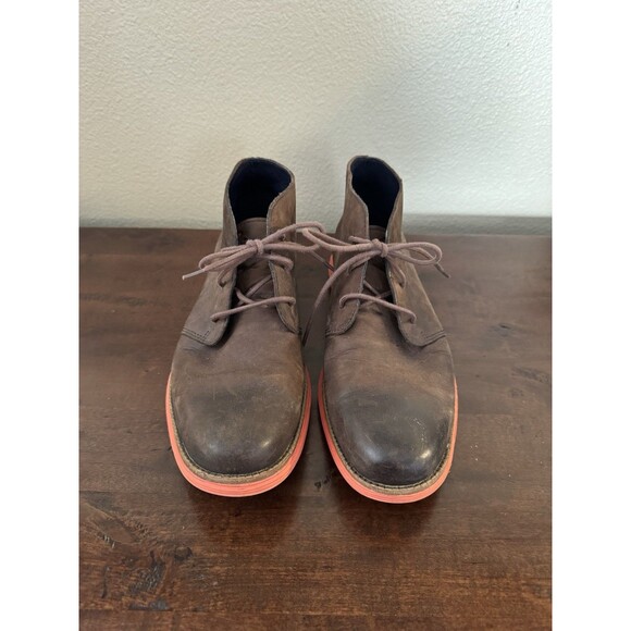 Cole Haan Lunargrand Chukka Boots Brown Leather Men\'s Size 10.5 M main image 6
